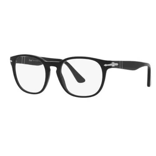 0PO 3283V 95 Black/clear Rectangle Men`s Eyeglasses by Persol