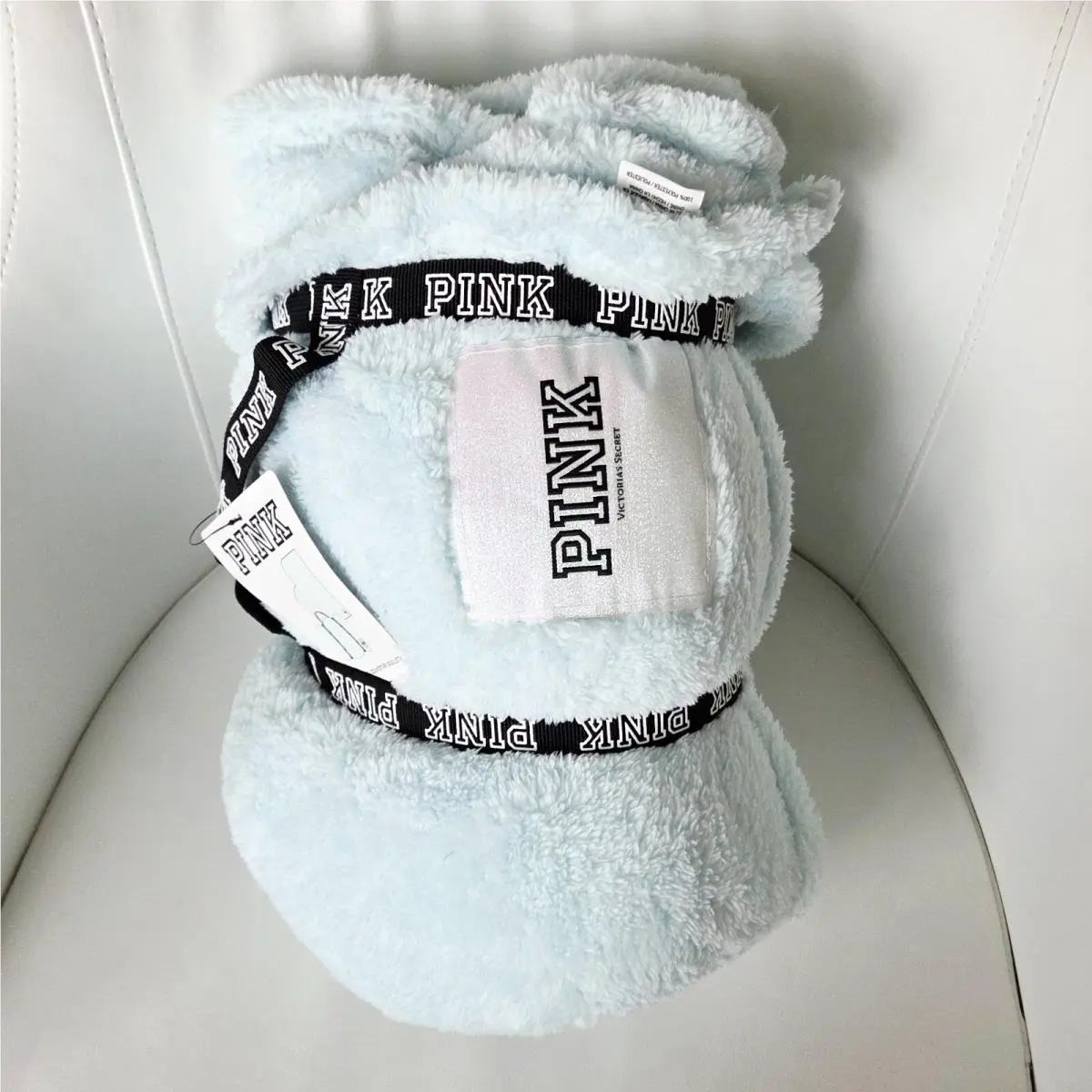 Victoria`s Secret Sherpa Blankets Wraps Beach Towels You Choose Pick Nip MINT GREEN BLANKE5 50 ” x 60 ” by Victoria's Secret