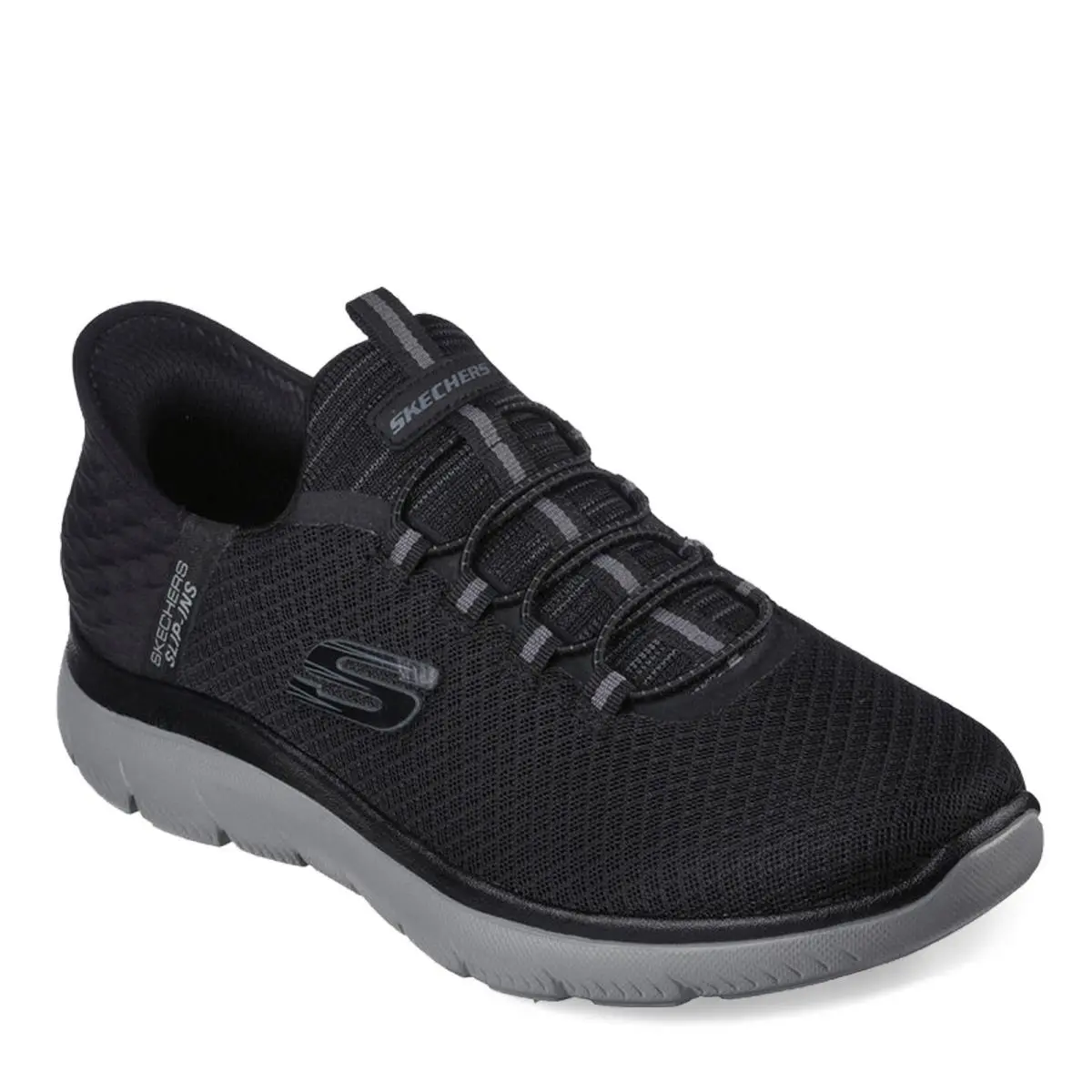 Skechers shoes - Black/Charcoal 4