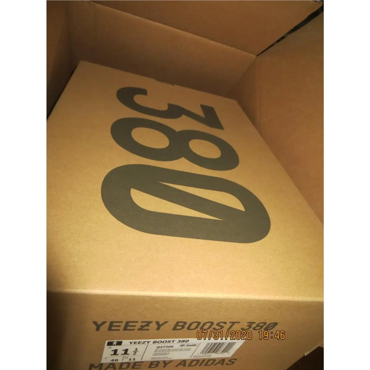 Adidas shoes - Adidas Yeezy Boost 380 - Yeezy Boost - FX5137 - Multicolor, Manufacturer: Cloud White 0