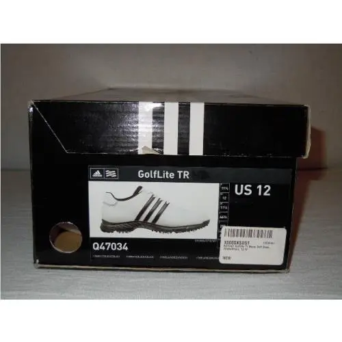 Adidas shoes - Adidas GolfLite TR Q47034 - GolfLite - White/Black 7