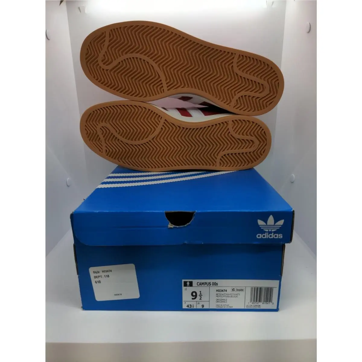 Adidas shoes - adidas Campus - Campus - Red 6