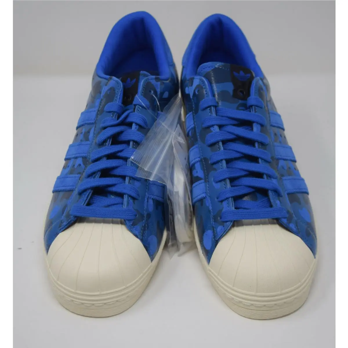 Adidas Mens Superstar 80s Undefeated x Bathing Ape Camo Sneakers 11.5 US