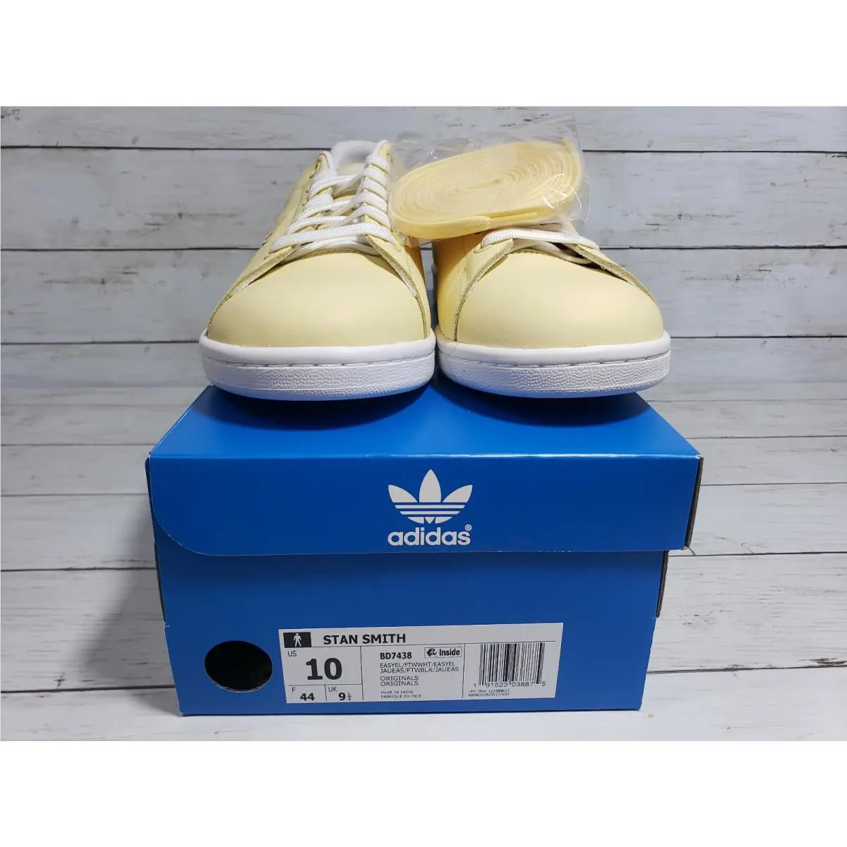Adidas shoes - Stan Smith - Stan Smith - BD7438 - Easy Yellow 9