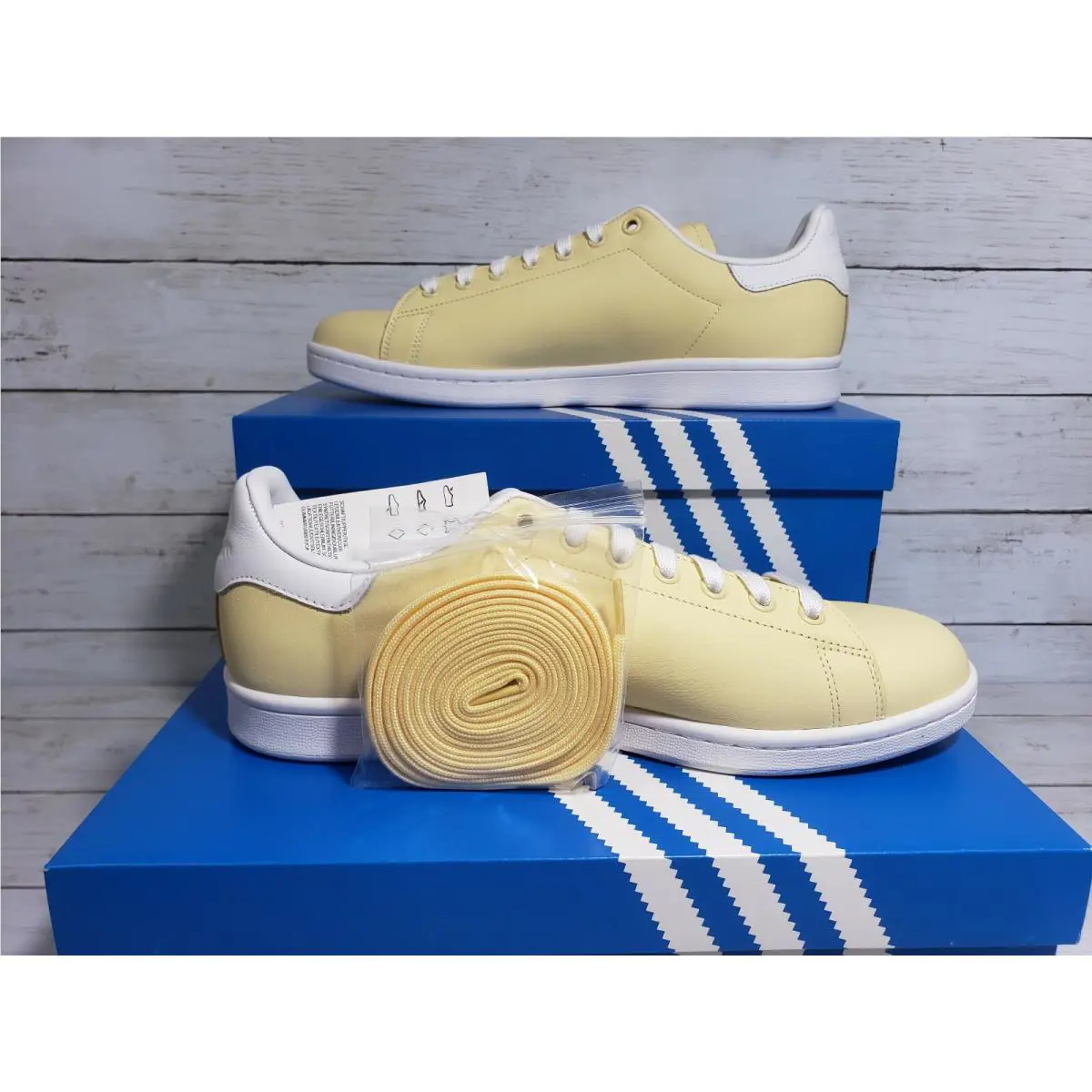 Adidas shoes - Stan Smith - Stan Smith - BD7438 - Easy Yellow 1