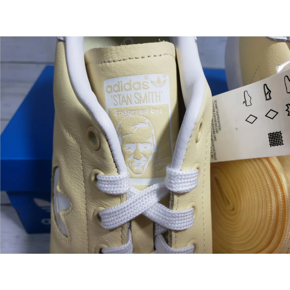 Adidas shoes - Stan Smith - Stan Smith - BD7438 - Easy Yellow 7