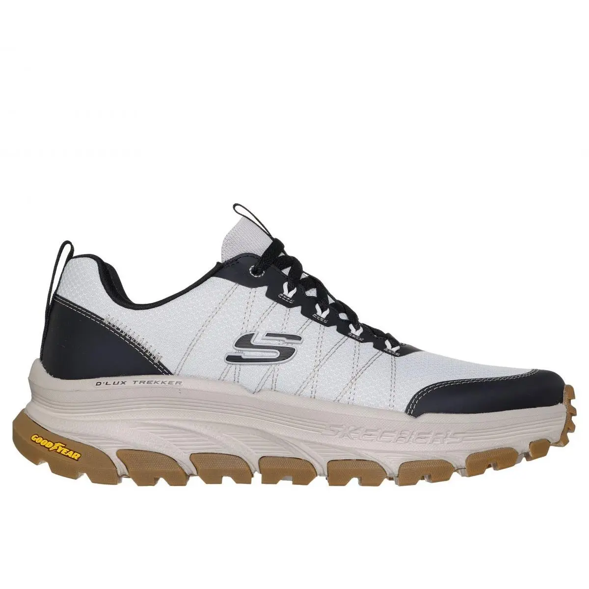 Skechers Men`s Relaxed Fit: D`lux Trekker - Toughtwill Sneakers Light Gray - 237