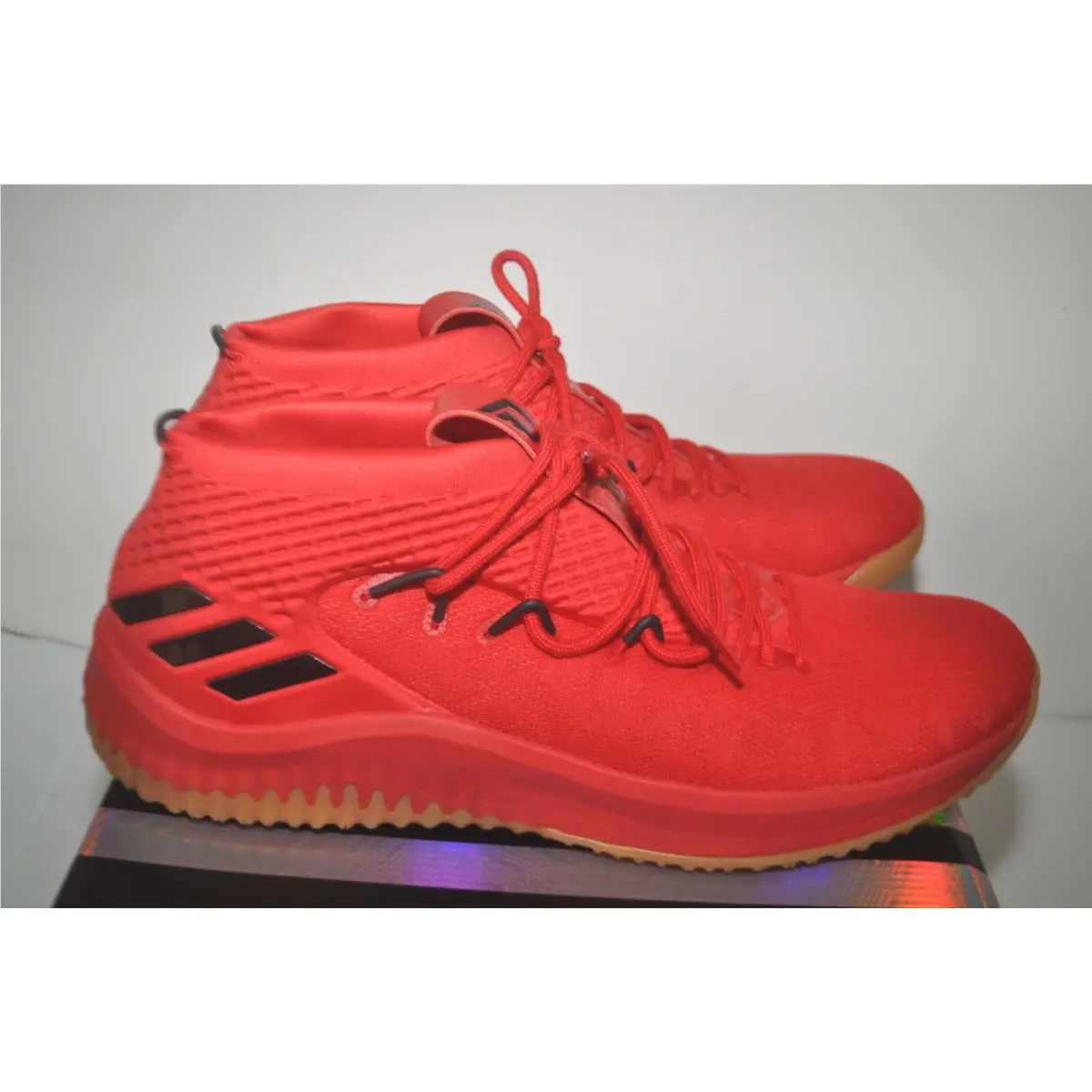 Adidas shoes - adidas Dame 4 - Dame - CQ0186 - Red (UPC: 191028012264) 0