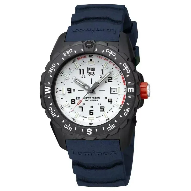 Luminox Bear Grylls Bear Grylls 43mm Mountain Men`s Watch XB.3737 - Dial: White, Band: Blue