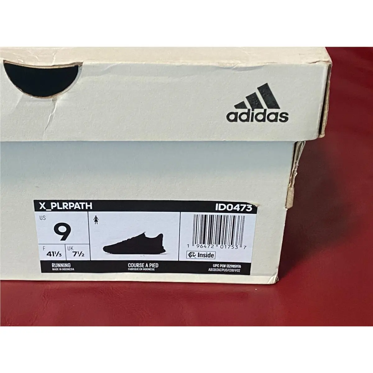 Adidas shoes - adidas X_PLR - ID0473 - Black (UPC: 196472017537) 4