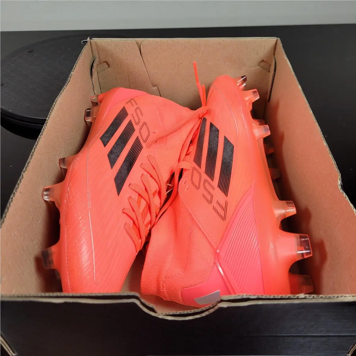 Adidas shoes - Adidas F50 Pro Mid FG - IH3812 - Red 3