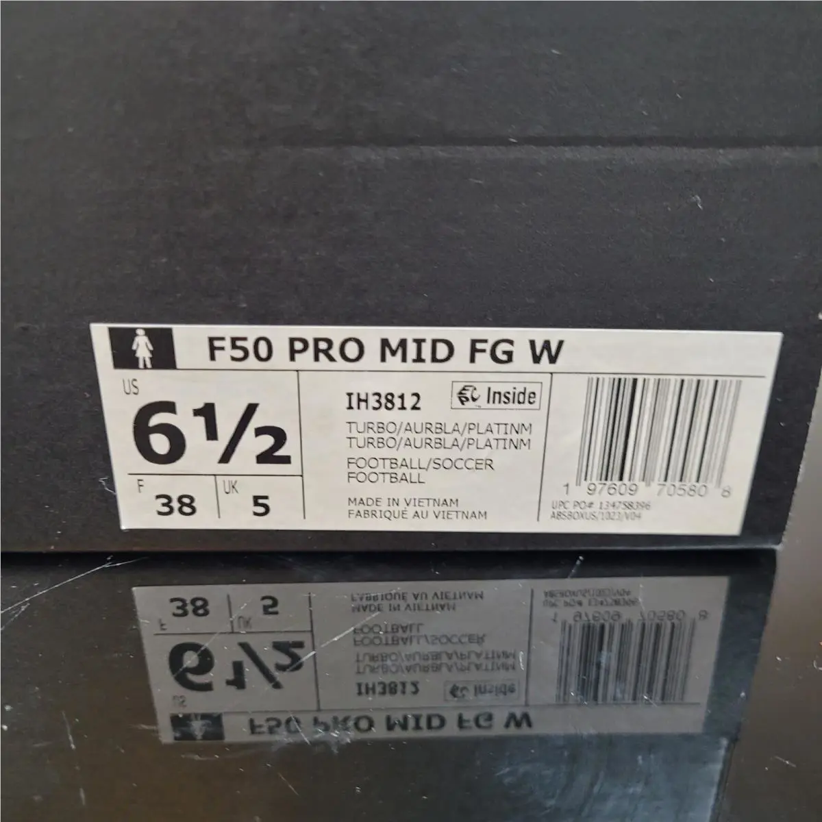 Adidas shoes - Adidas F50 Pro Mid FG - IH3812 - Red 4