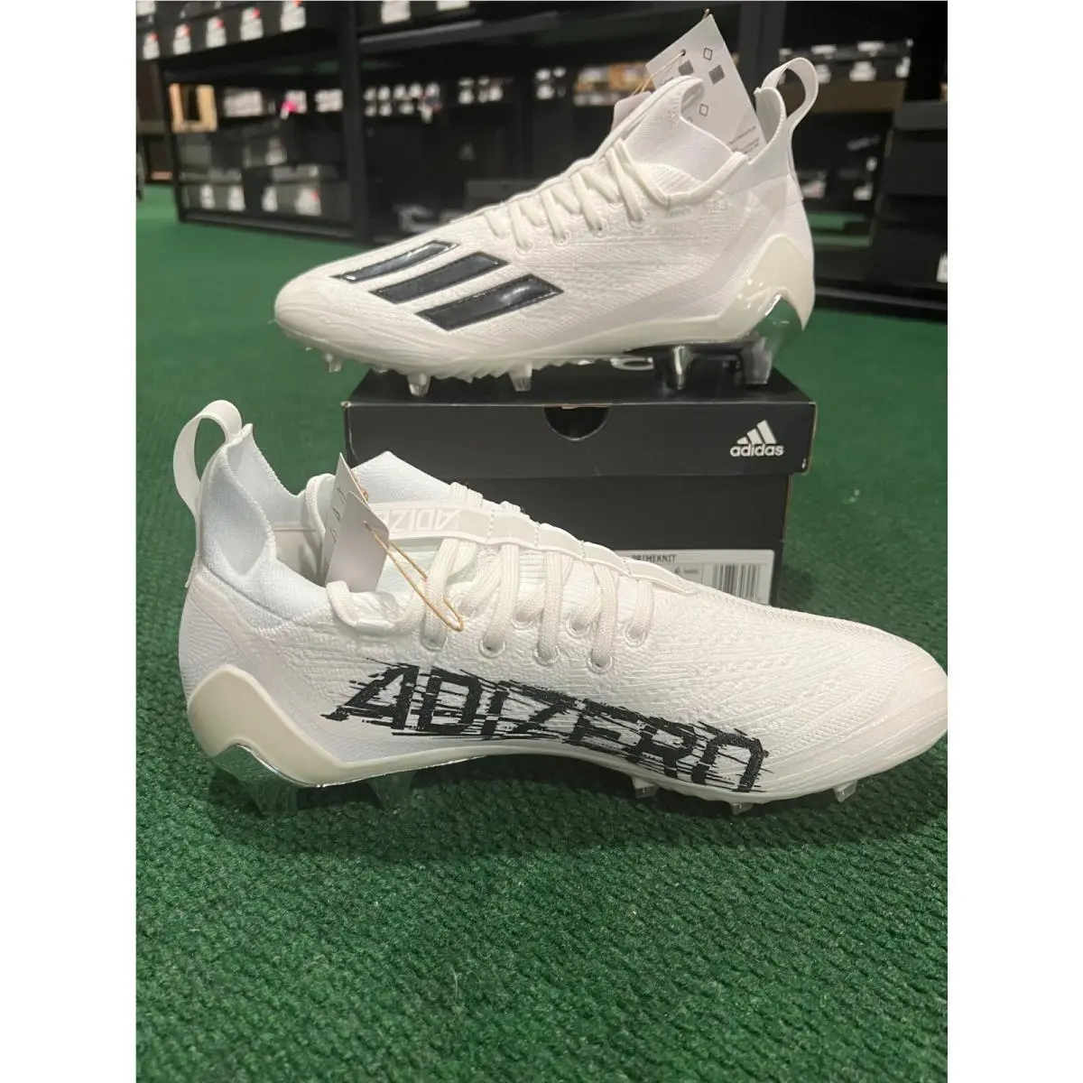 Adidas Adizero Primeknit Football Cleats - Style GW5065 Size 8
