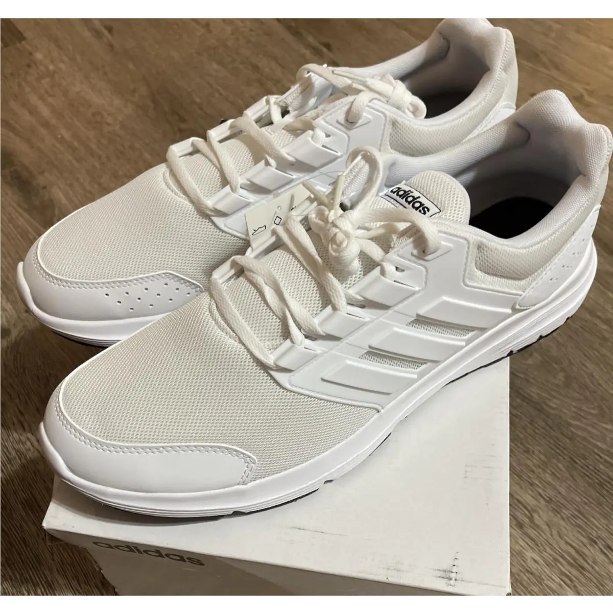 Adidas Galaxy 4 F36161 Men`s White Shoes Sneakers 13