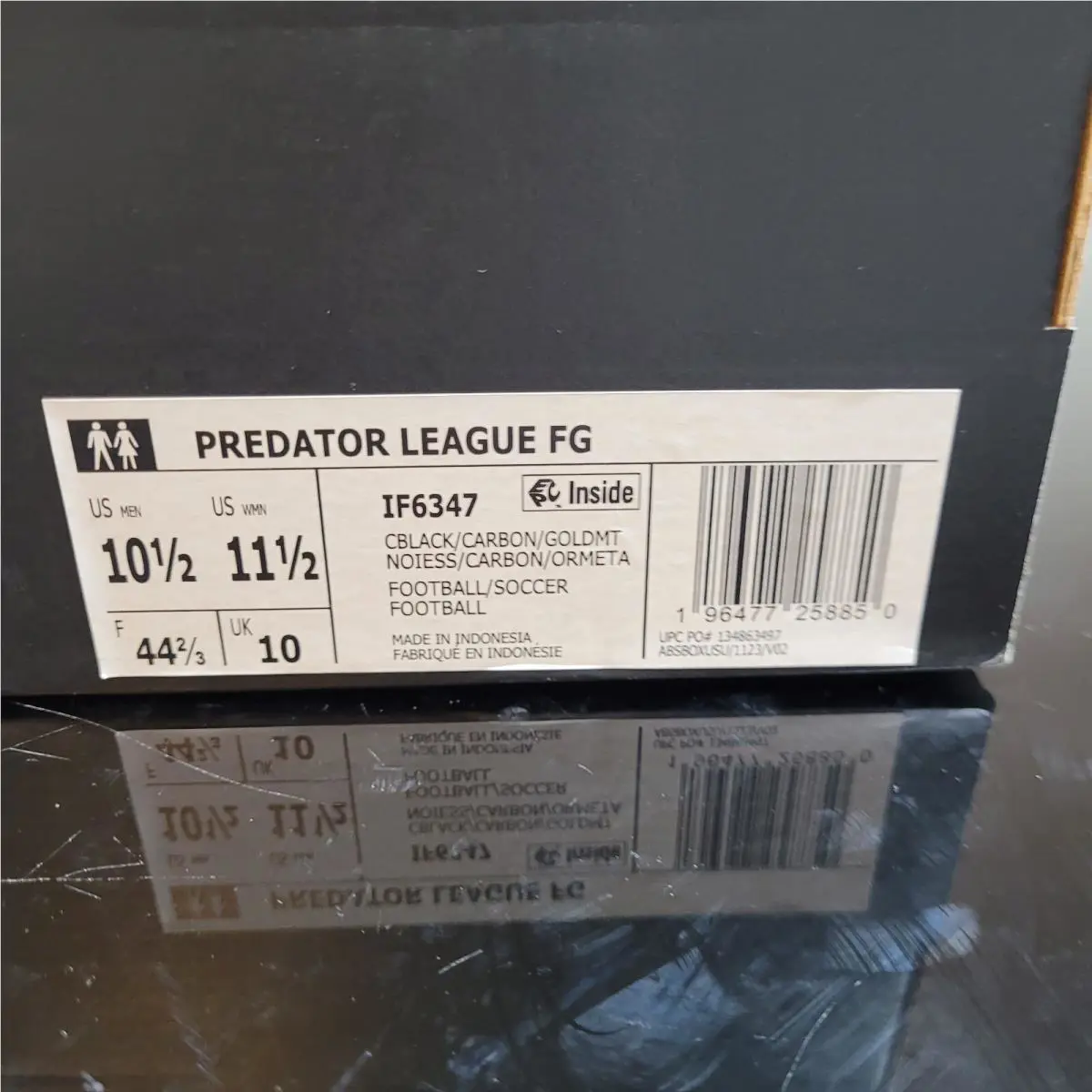 Adidas shoes - Adidas Predator League FG - Predator League - IF6347 - Black 6