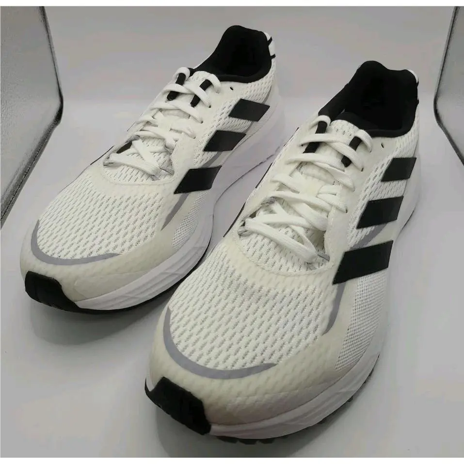 Adidas SL20.3 Men`s Running Shoes - White/black Size 10.5