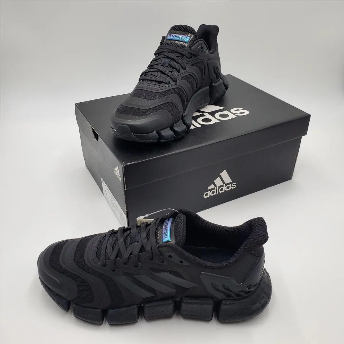 Adidas Men`s Climacool Vento Athletic Running Shoes Black FX7841 Size 12.5