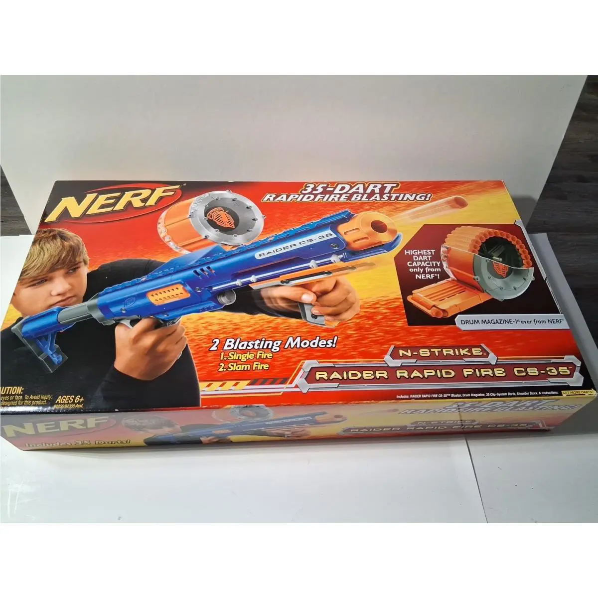 Nerf N-strike Raider Rapid Fire CS-35 Dart Blaster