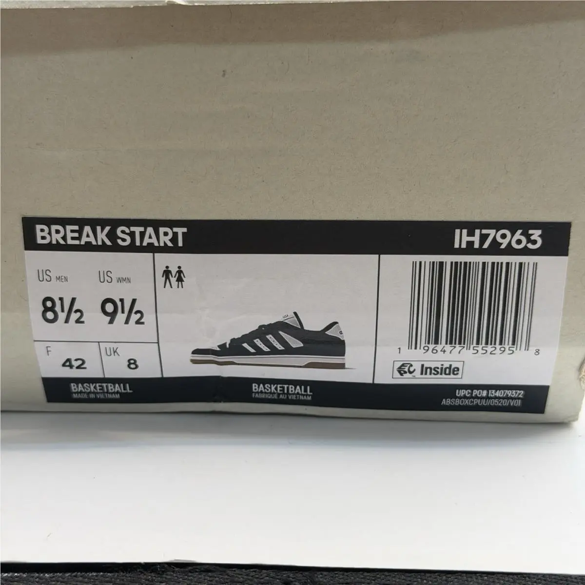 Adidas shoes - Adidas Break Start - Break Start - IH7963 - Black, Manufacturer: Core Black White 11