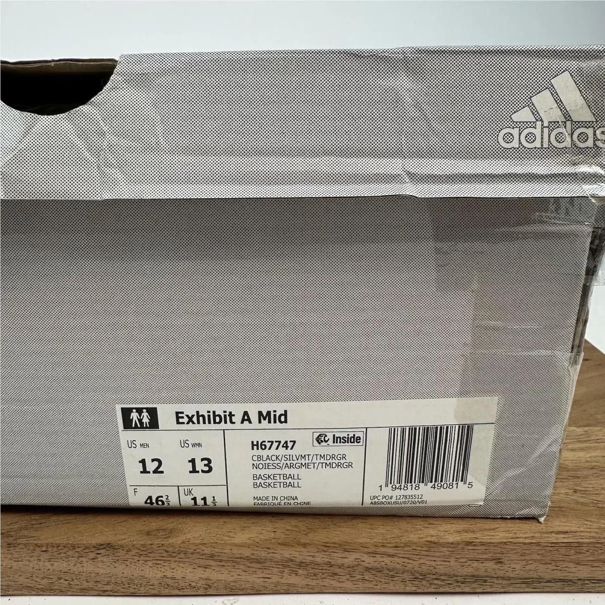 Adidas shoes - adidas Exhibit A - Exhibit - H68703 - Black (UPC: 194818521540) 6