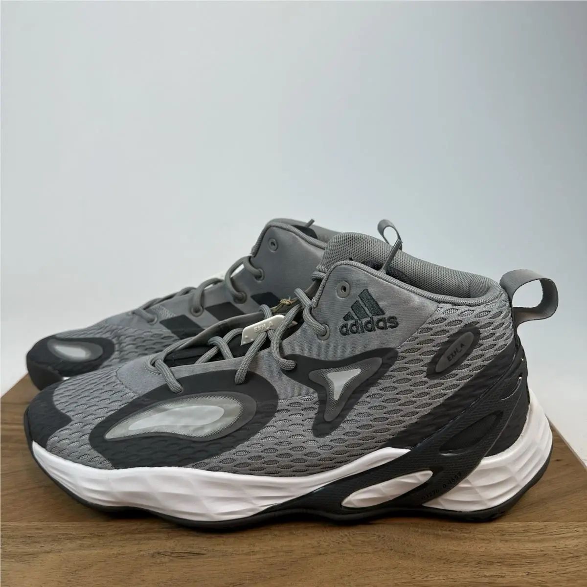 Adidas shoes - adidas Exhibit A - Exhibit - H68703 - Gray 0