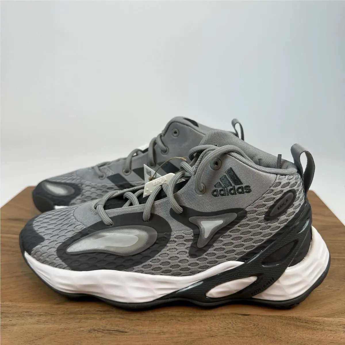 Adidas shoes - adidas Exhibit A - Exhibit - H68703 - Gray 0