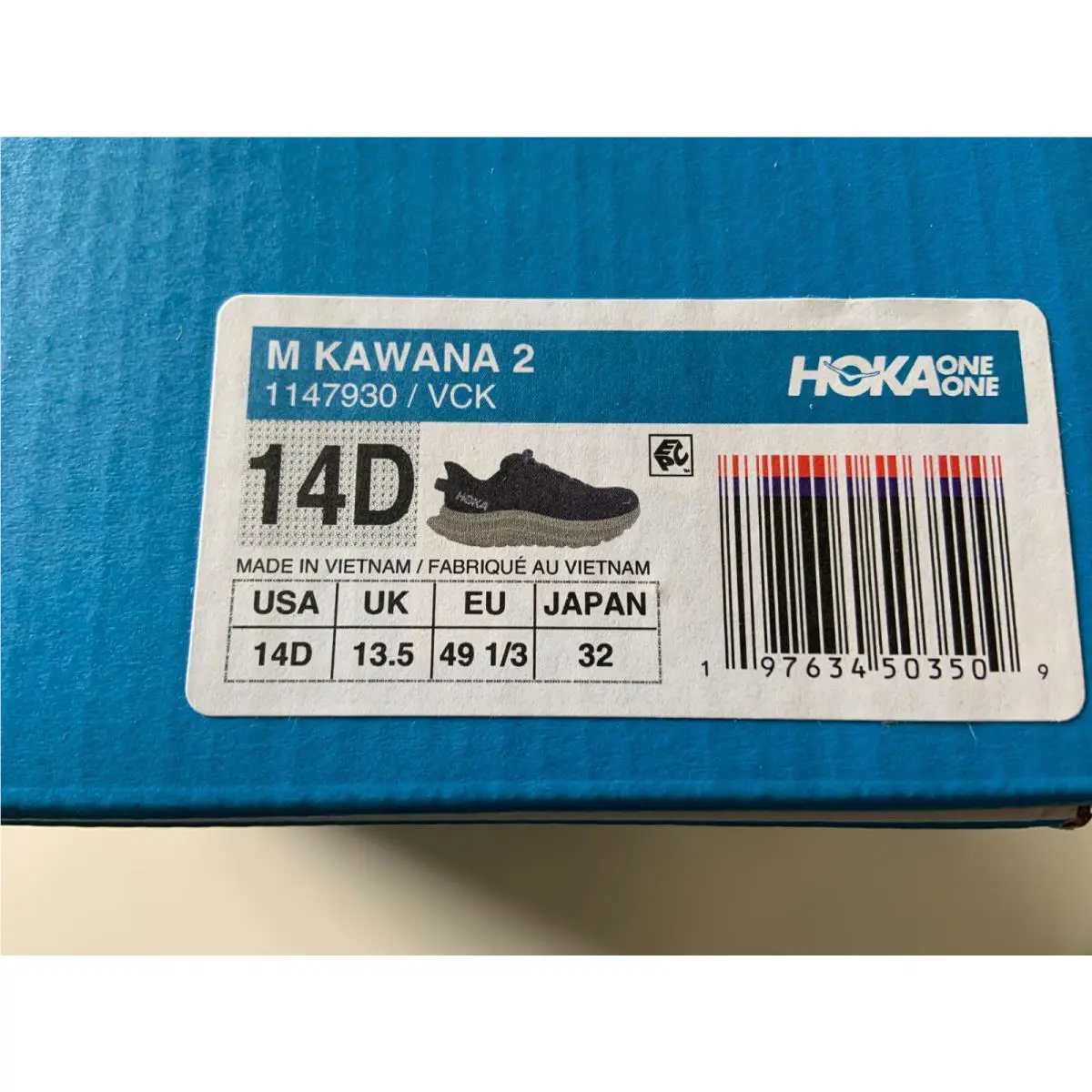 Hoka shoes - Navy / Black (UPC: 197634503509) 1