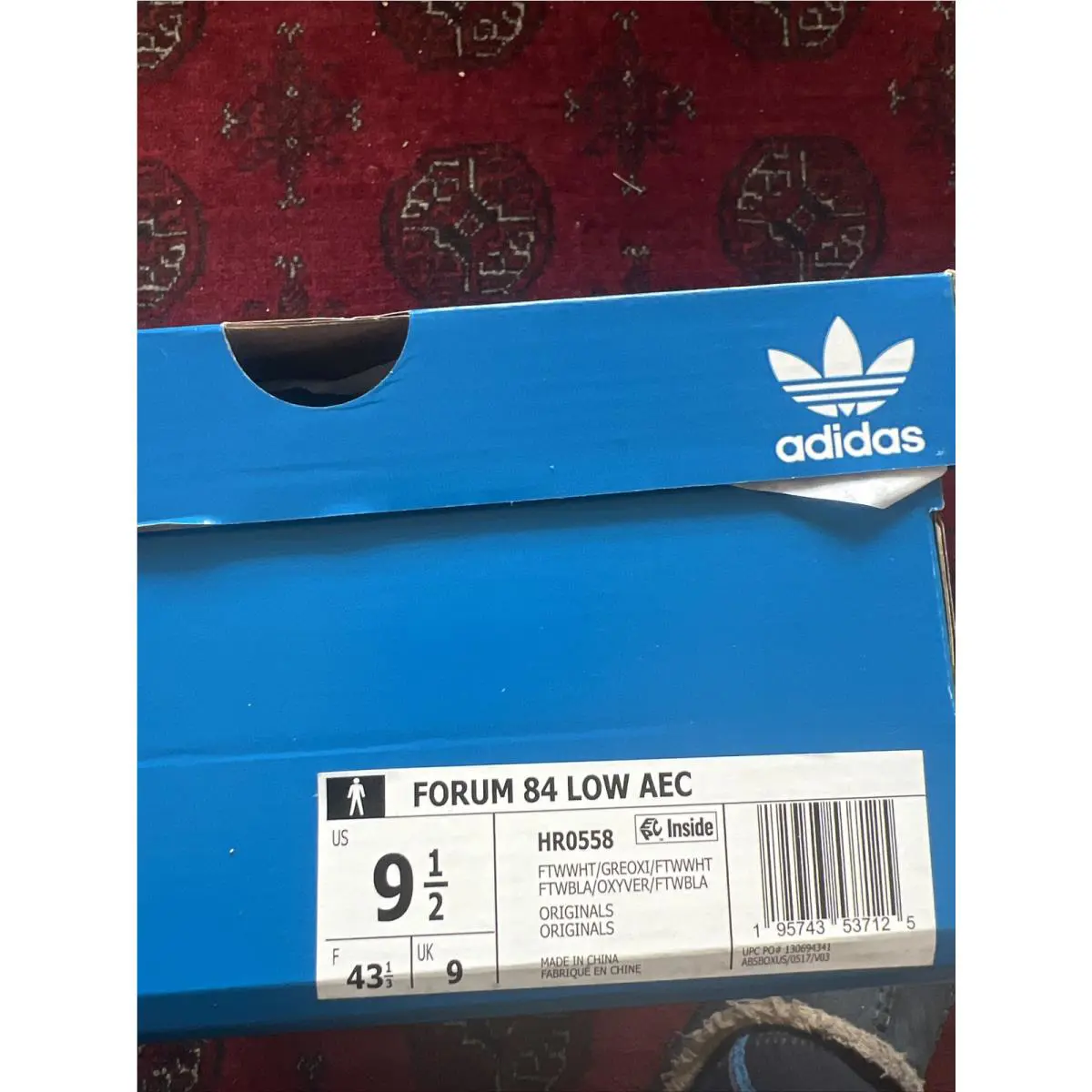 Adidas Forum 84 Low Aec Shoes Men`s