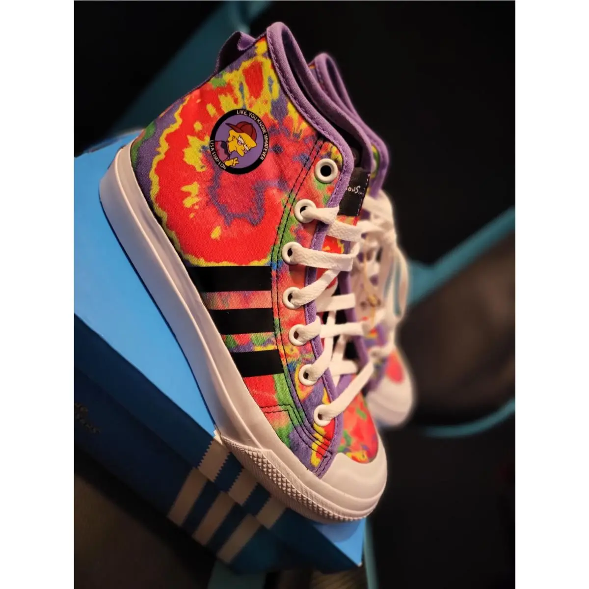 Adidas x The Simpsons Nizza High Rf J Lisa Simpsons