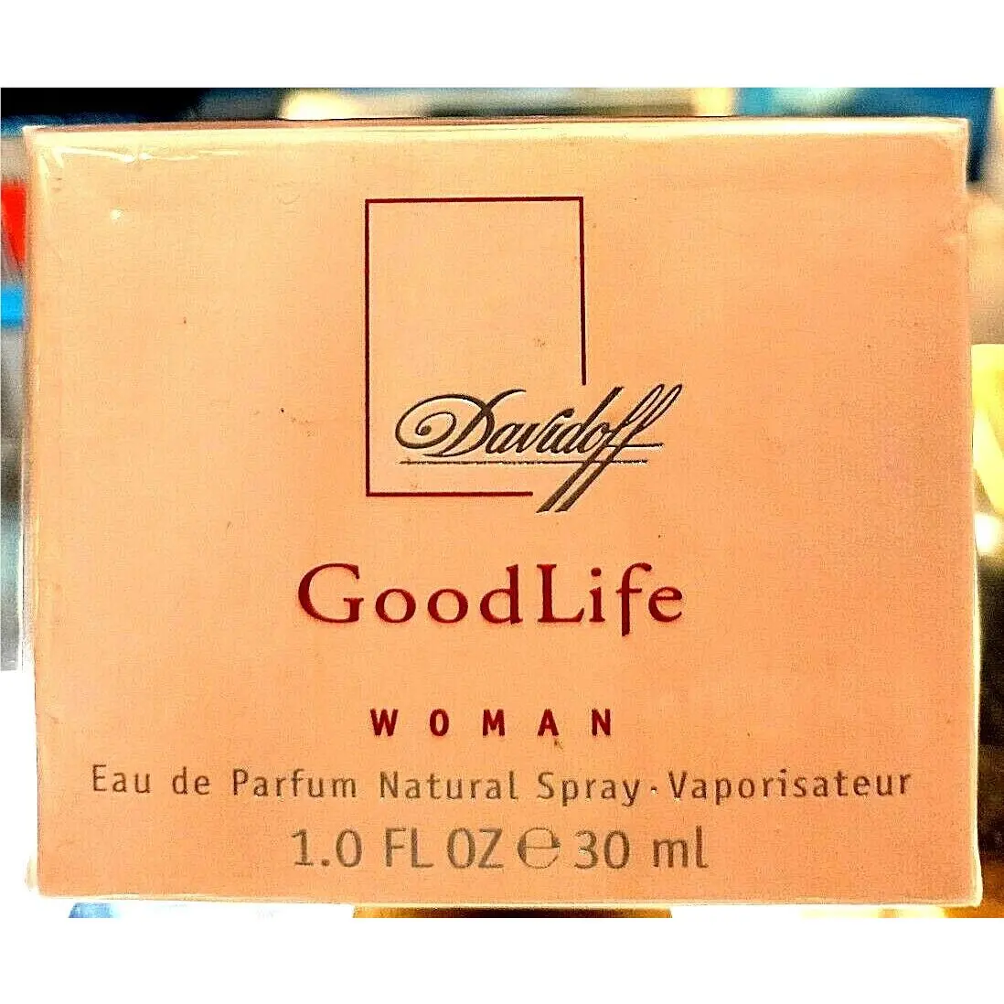 Davidoff Good Life Woman Eau de Parfum 1.0 oz Spray - Box - Made in France