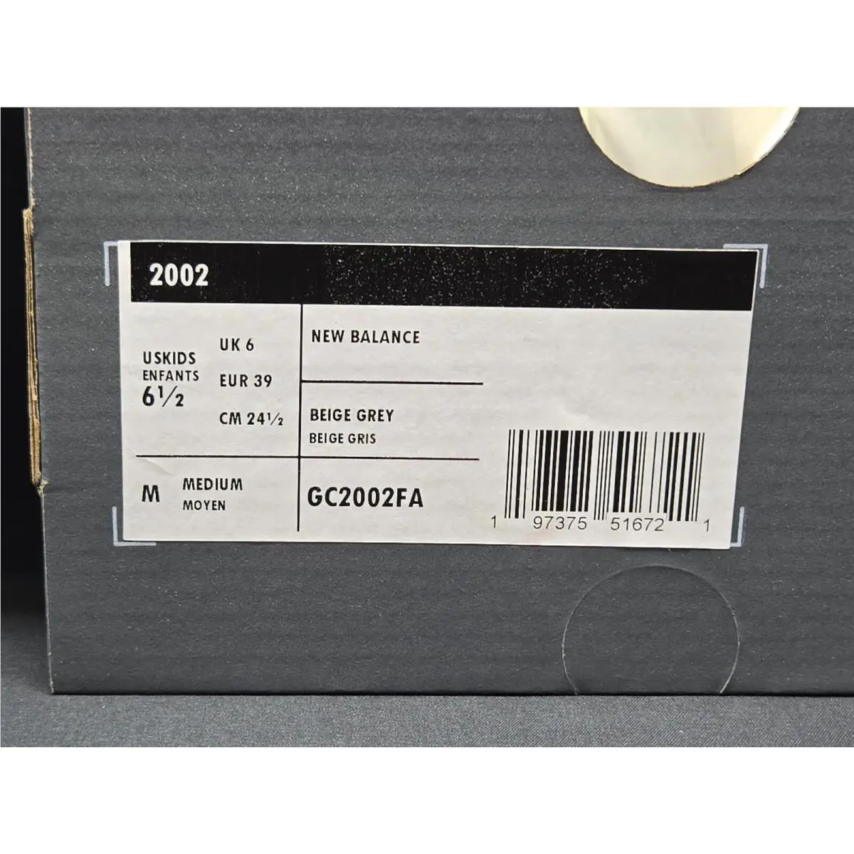 New Balance shoes - GC2002FA - GC2002FA - Beige 20