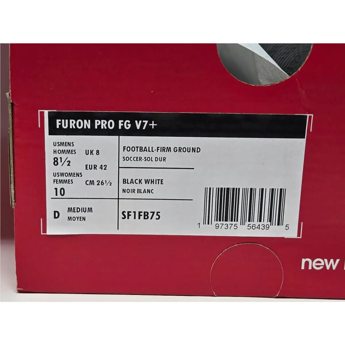 New Balance shoes - New Balance Furon - Furon - SF1FB75 - Black 9
