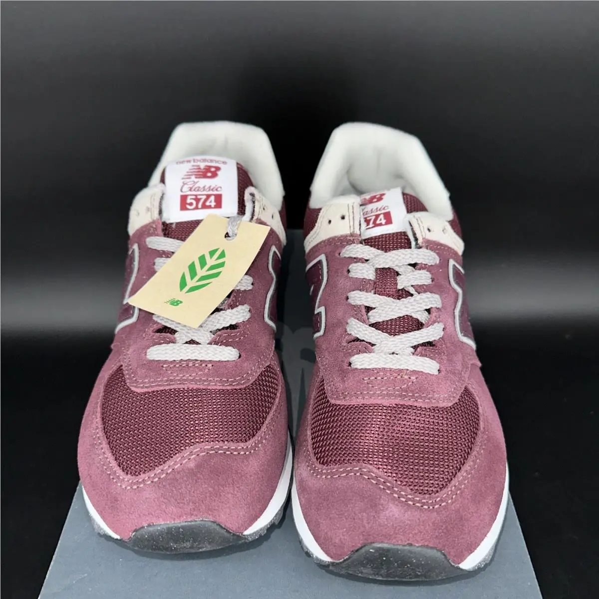 New Balance shoes - New Balance 574+ - ML574EVM - Red (UPC: 195907806593) 0