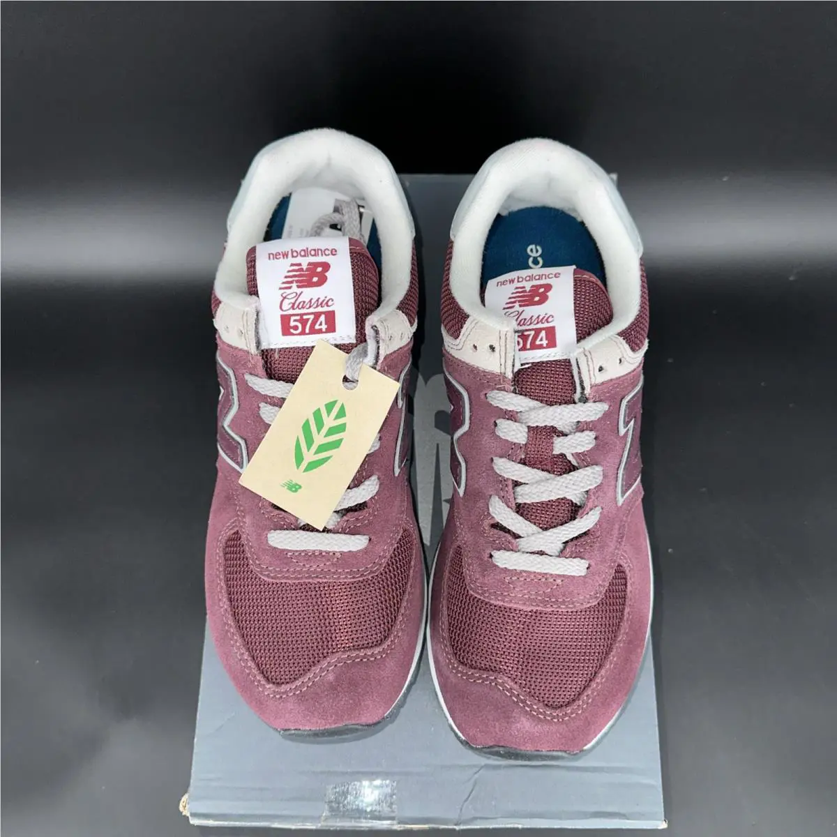New Balance shoes - New Balance 574+ - ML574EVM - Red (UPC: 195907806593) 1