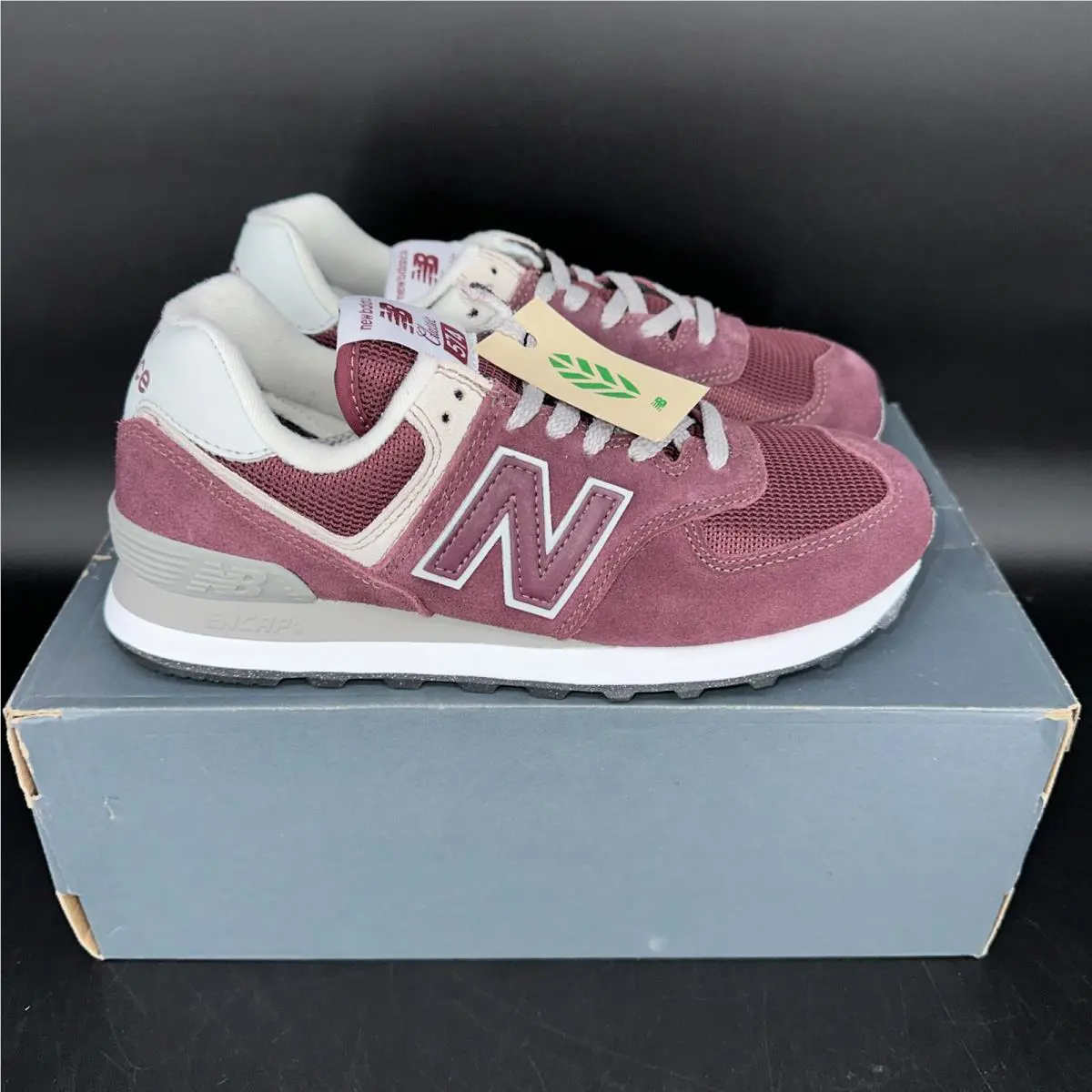 New Balance shoes - New Balance 574+ - ML574EVM - Red (UPC: 195907806593) 3
