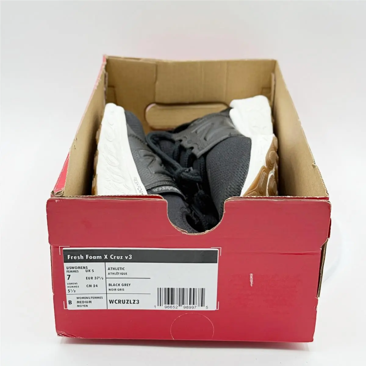 New Balance shoes - New Balance Fresh Foam X Cruz v3 - WCRUZLZ3 - Black (UPC: 196652989975) 0