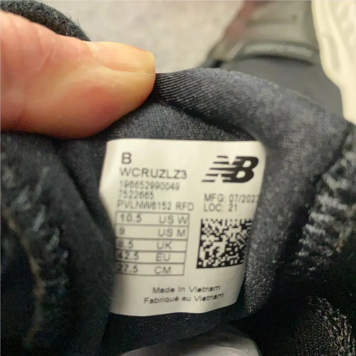 New Balance shoes - New Balance Fresh Foam - Fresh Foam - WCRUZLZ3 - Black 8