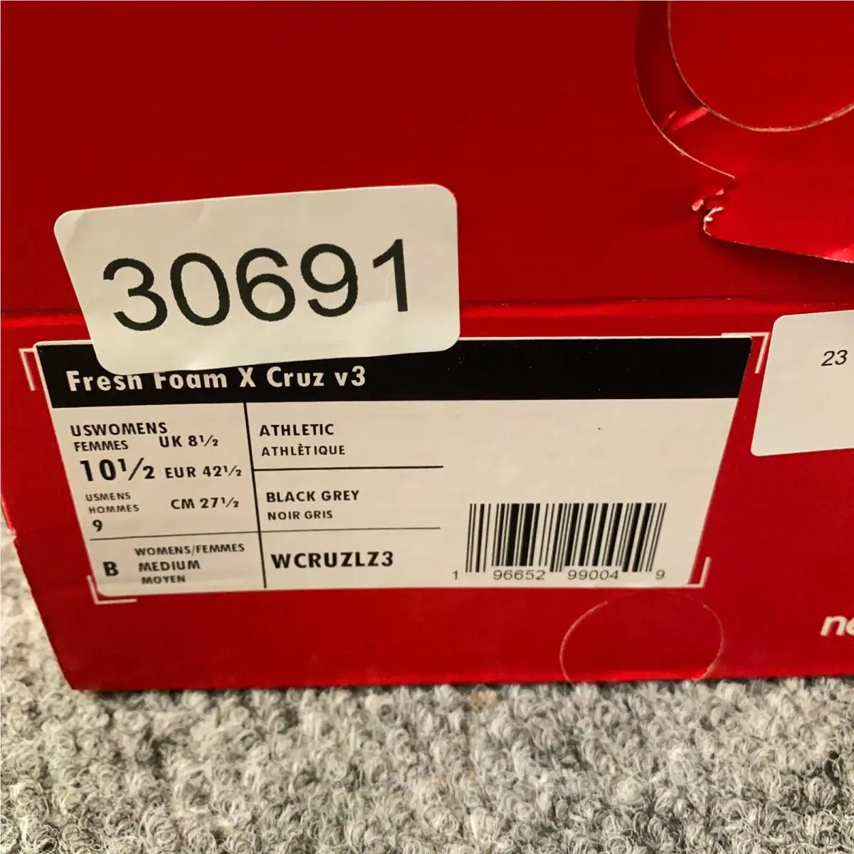 New Balance shoes - New Balance Fresh Foam - Fresh Foam - WCRUZLZ3 - Black 9