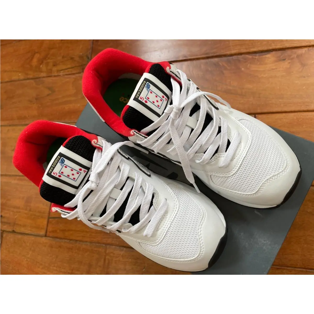 New Balance 574 ML574WA2 Special Edition Vegas Playing Cards Men Size 8.5