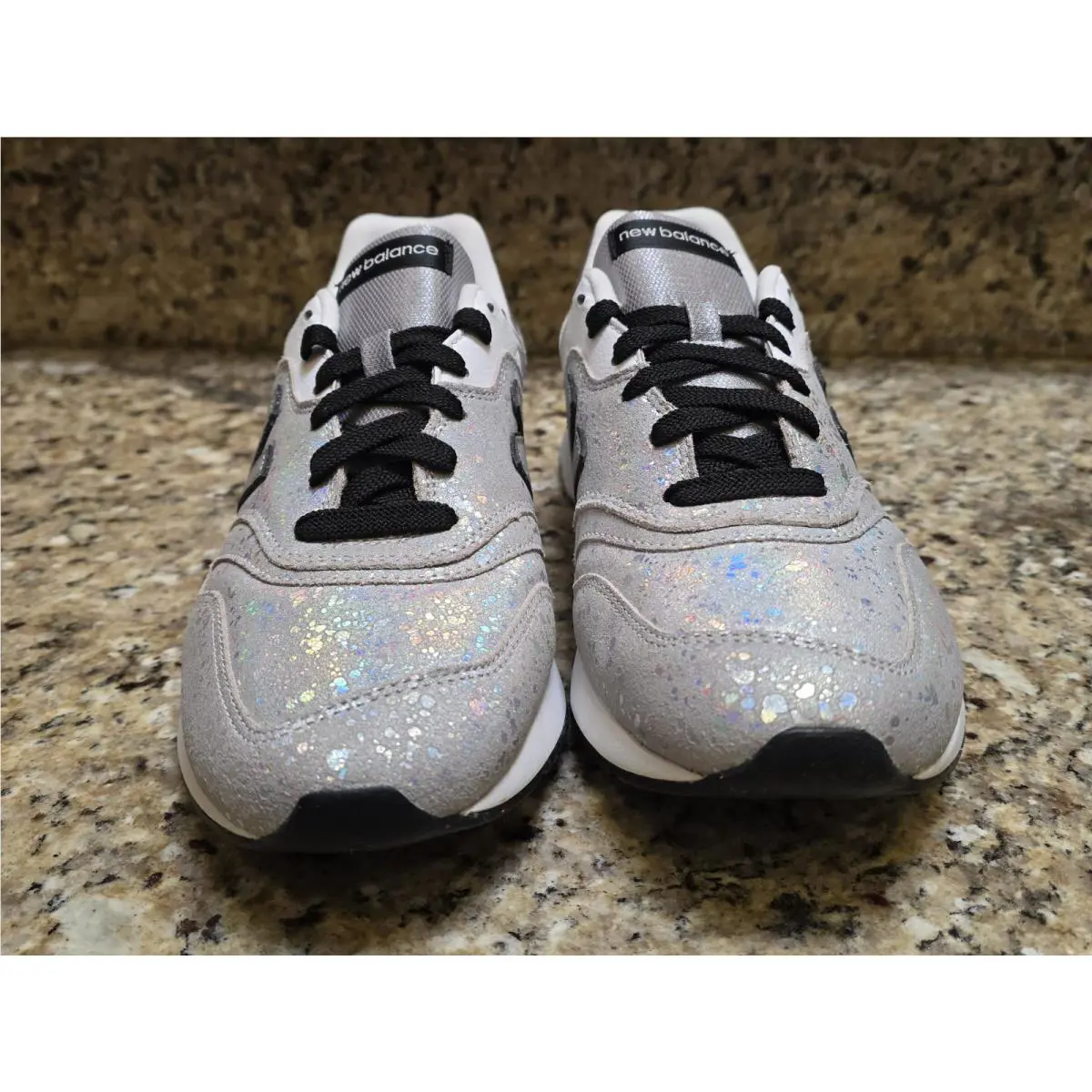 New Balance shoes - New Balance Glitter - Glitter - Silver, Exterior: Multicolor 3