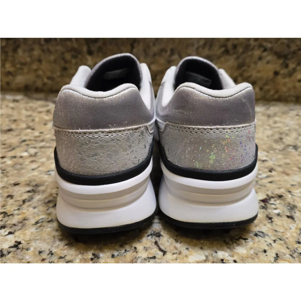 New Balance shoes - New Balance Glitter - Glitter - Silver, Exterior: Multicolor 6