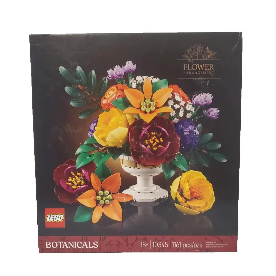 Lego Botanicals Flower Arrangement 10345 Building Set 1161 Pieces