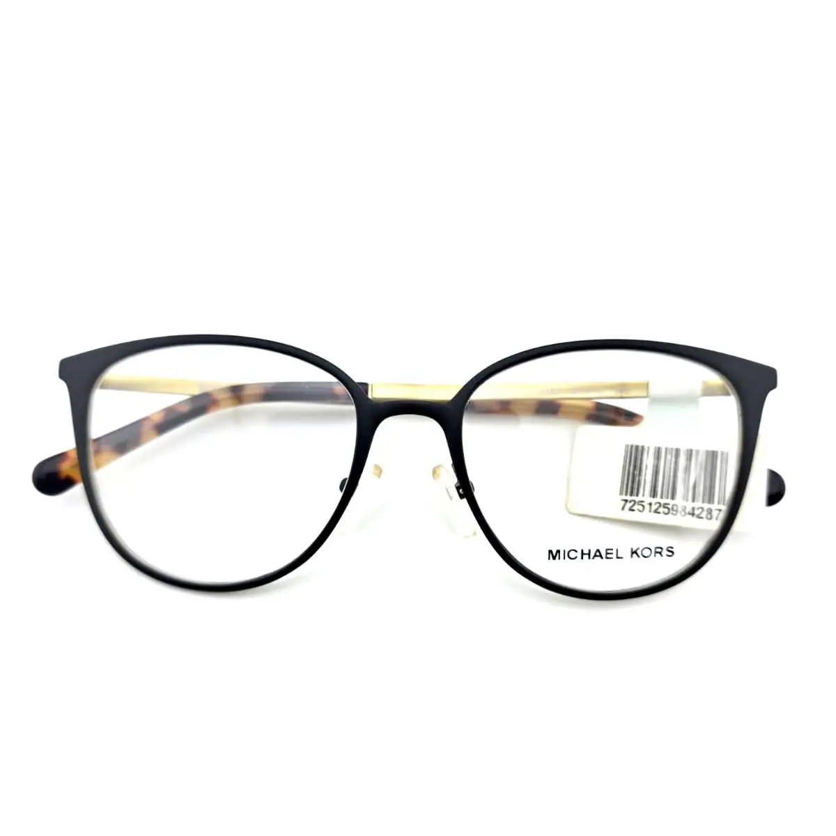 Michael Kors MK3017 Lil 1187 Black Gold Unisex Designer Eyeglasses 51-18-140 - Frame: BLACK GOLD HAVANA