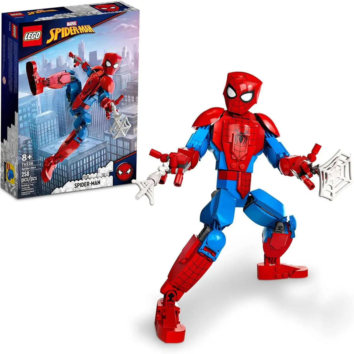 Marvel Spider-man 76226 Building Toy - Fully Articulated Action Figure