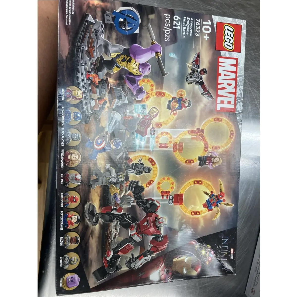 Lego Marvel Avengers: Endgame Final Battle 76323 Complete Set 621 Pcs 10+ Box