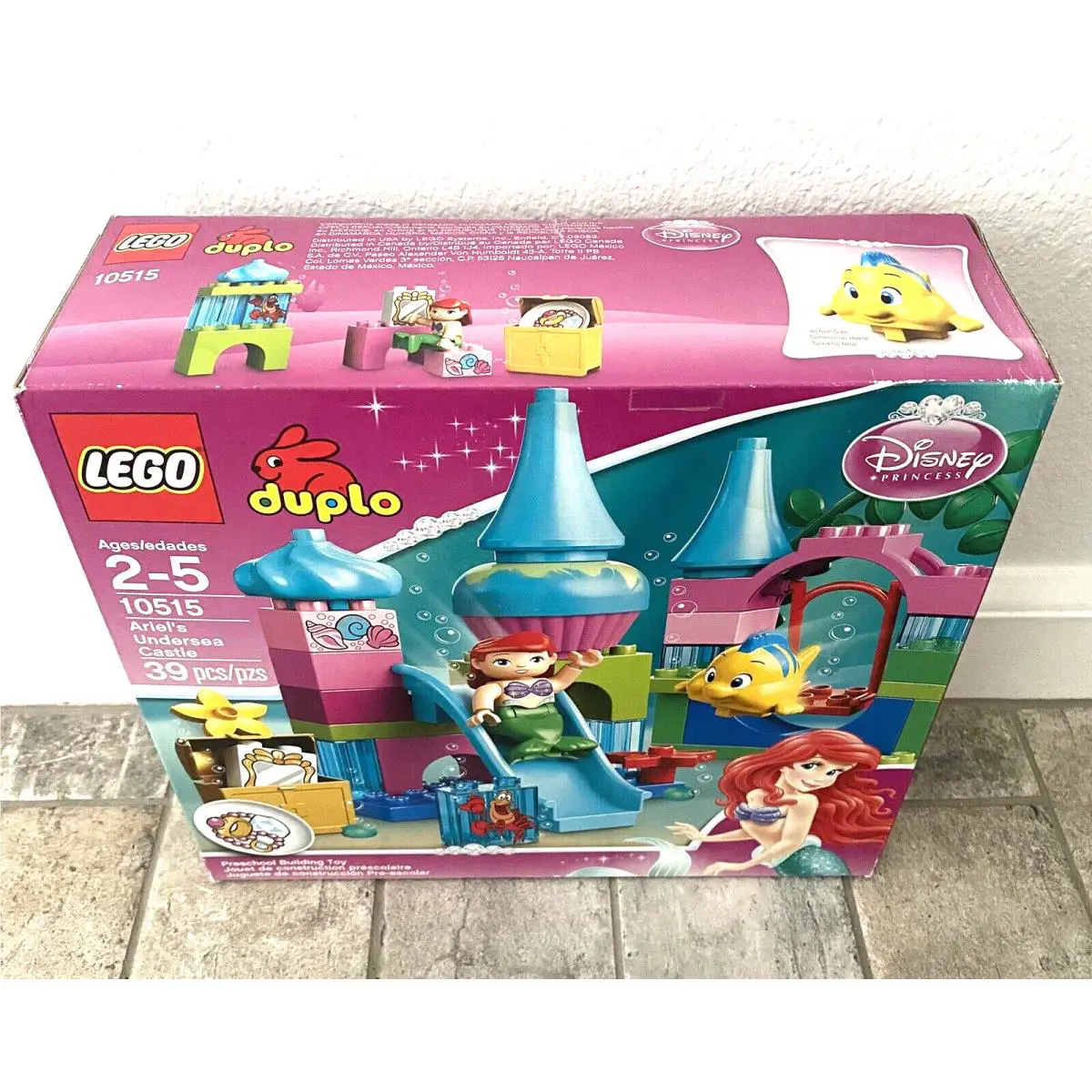 Lego Duplo: Ariel`s Undersea Castle 10515 Disney Princess Sebastian Set Mint