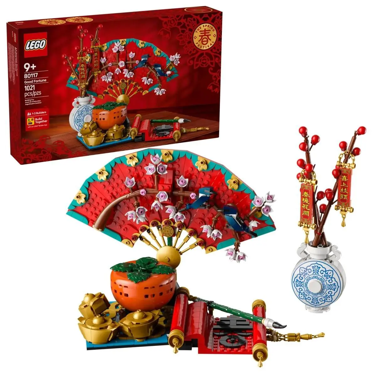 Lego 80117 Good Fortune 2025 Chinese Festivals Series 1021PCS
