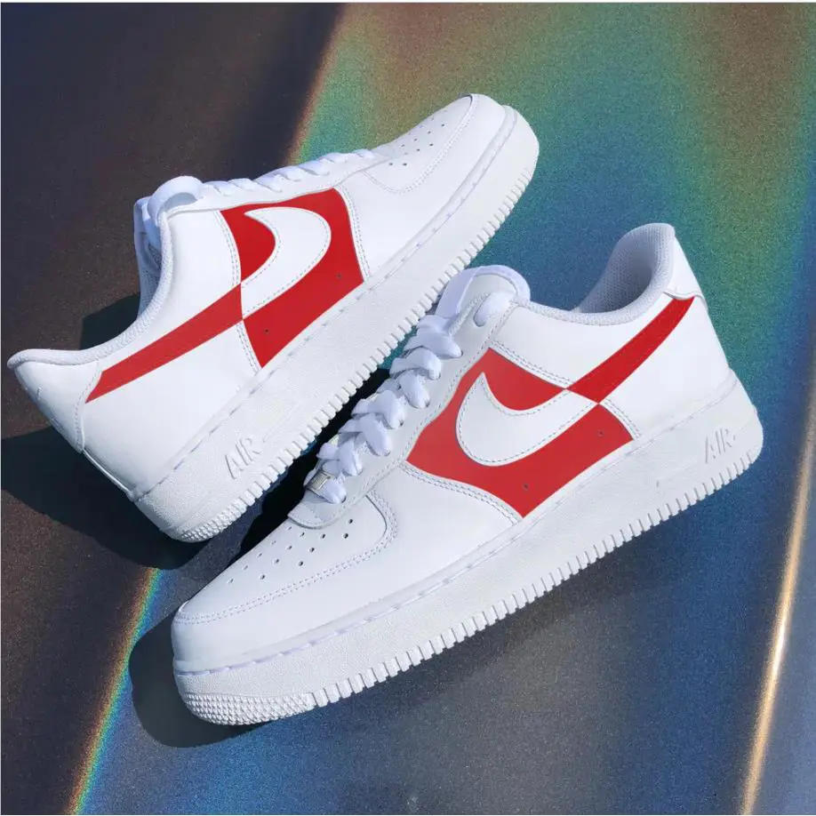Nike shoes - Nike Air Force 1 - Air Force - CW2288-111 - Red 19