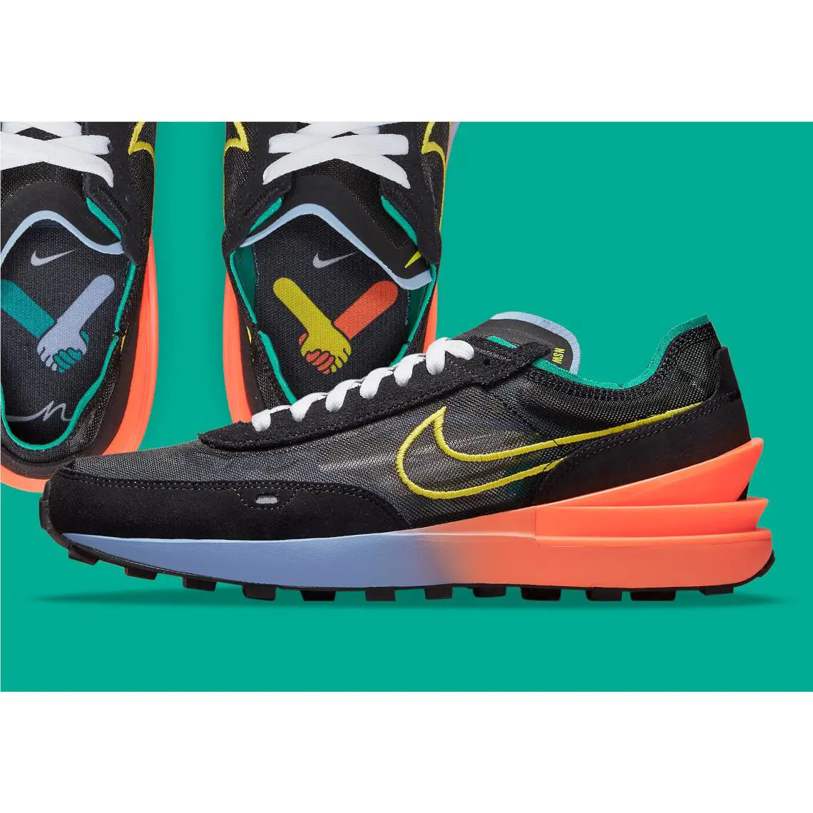 Nike shoes - Black, Yellow Strike 8