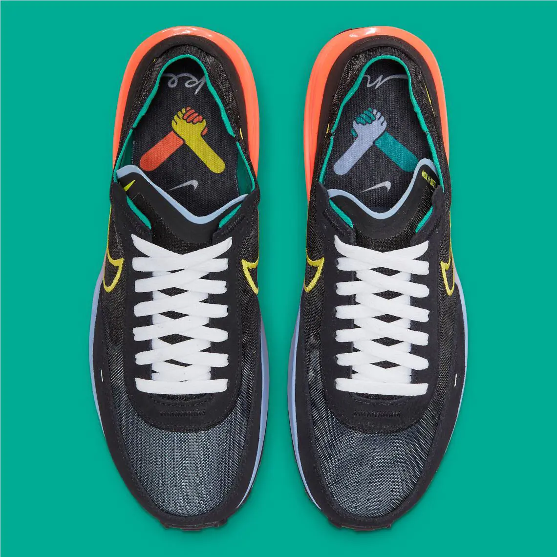 Nike shoes - Black, Yellow Strike 12